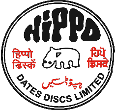 Hippo Discs registered trademark seal of Dates Discs Pvt. Ltd.